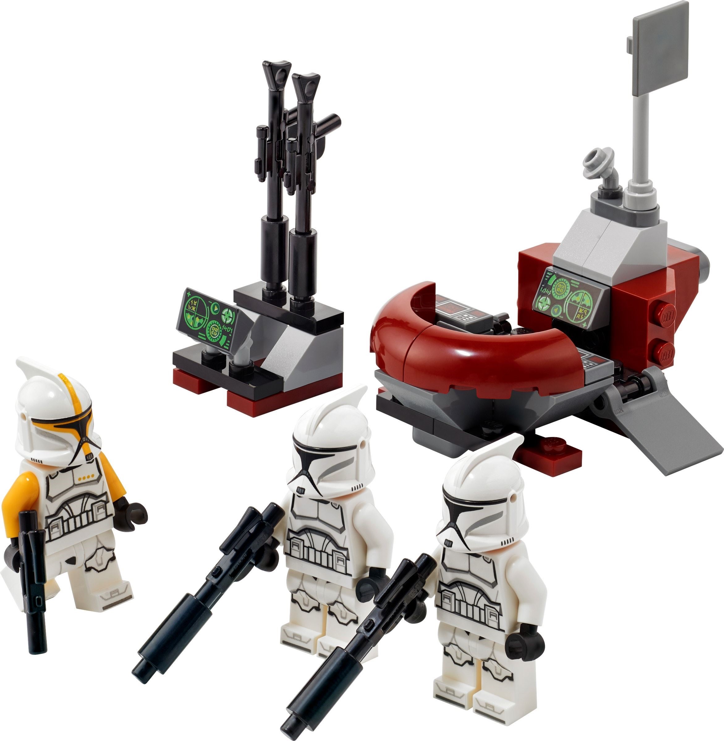 LEGO® Star Wars Minifigur Clone Trooper Lieutenant sw0629 aus Set 75085 