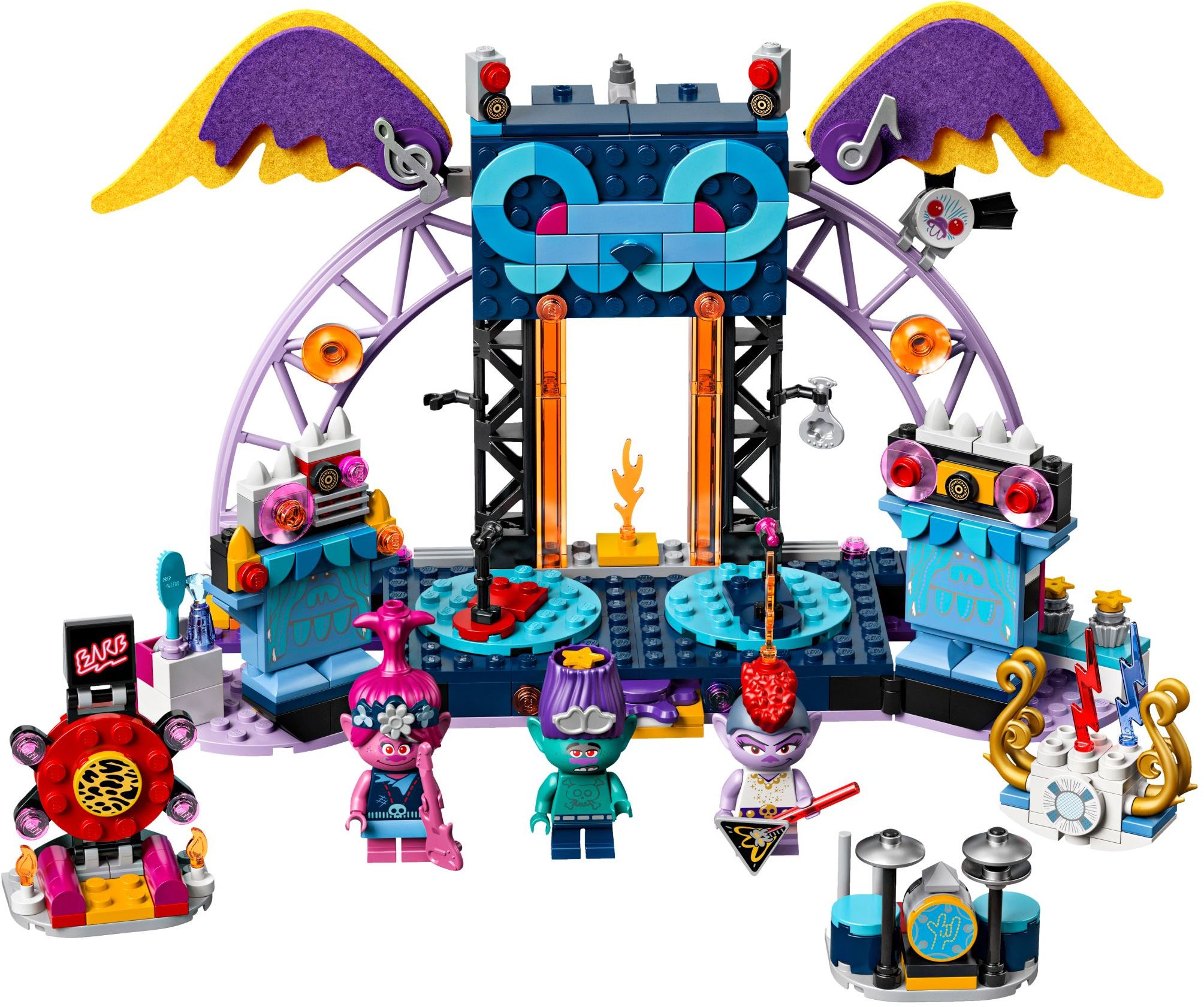 41251 LEGO DREAMWORKS Troll World Tour POPPY'S Pod Building Set 