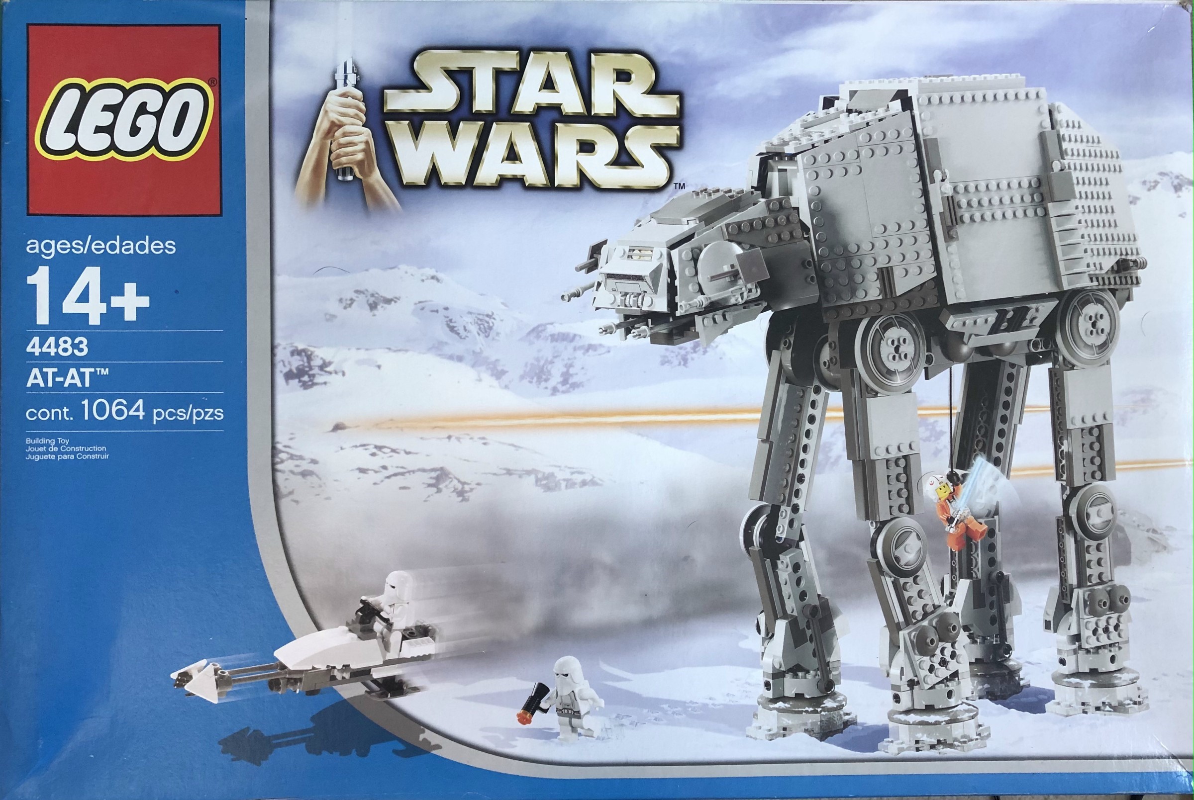 Lego star wars SNOWTROOPER from set 4483