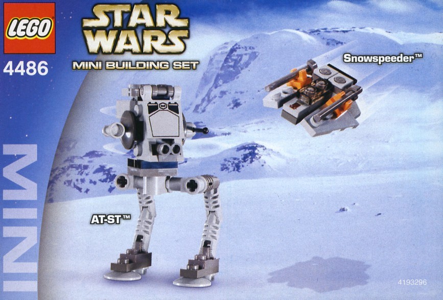 230-Hoth-Lego Star Wars cartes de collection série 1 