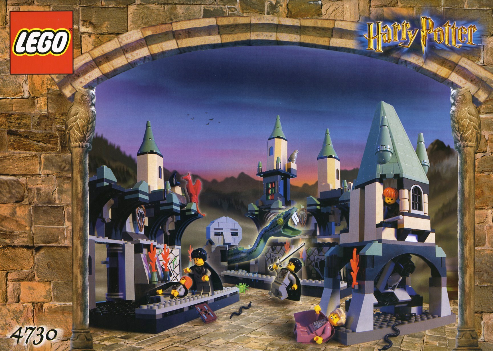  Harry Potter Chamber of Secrets: LEGO Basilisk: Version 3:  Great Original Photo Print Ad!: Posters & Prints