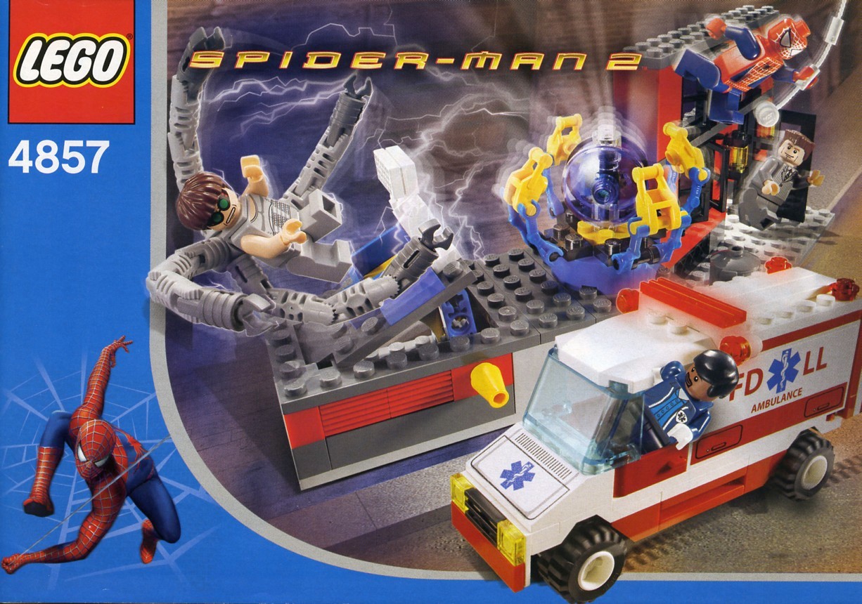 Modsatte Kan ikke læse eller skrive orange LEGO Spider-Man 2004 | Brickset