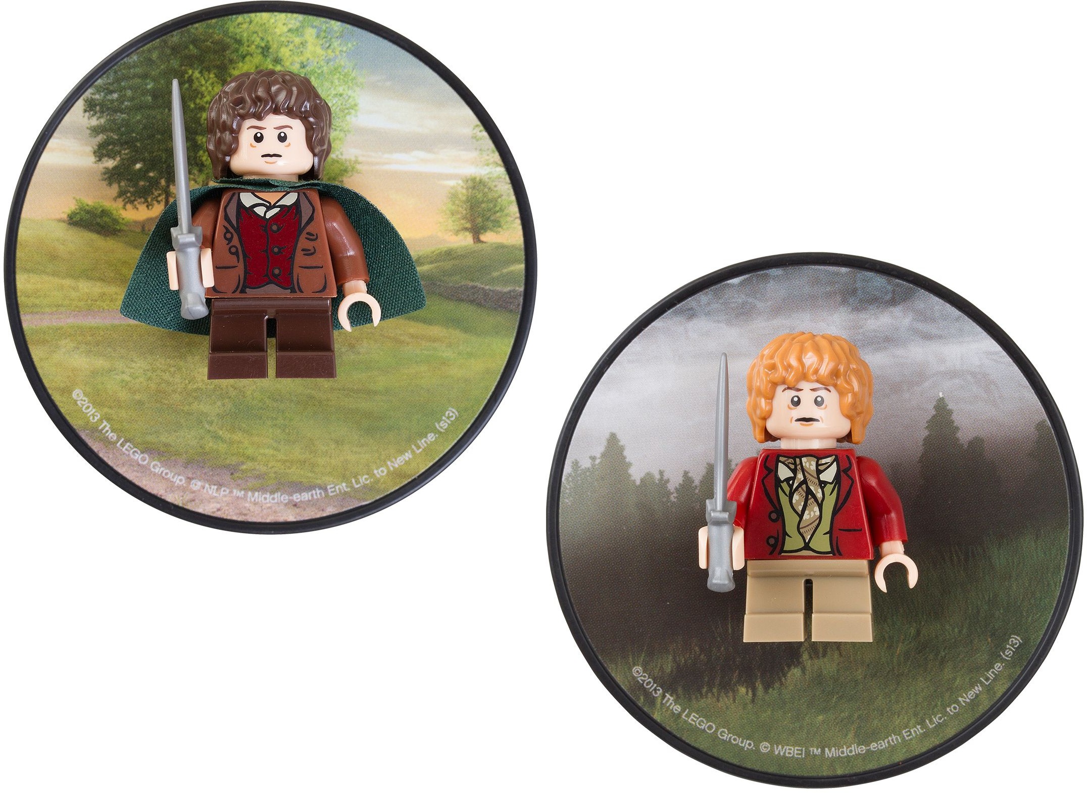 Lego Hobbit Magnet Figur Bilbo Baggins Neu Kühlschrankmagnet Herr der Ringe 