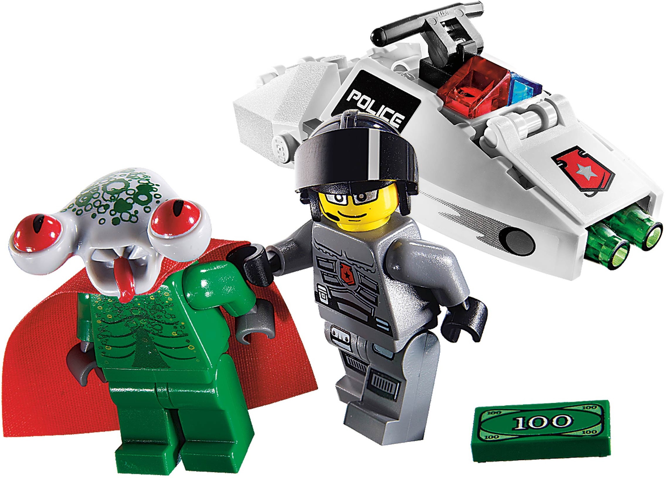 Lego Alien Squidman 5969 5980 Space Police III Minifigure 