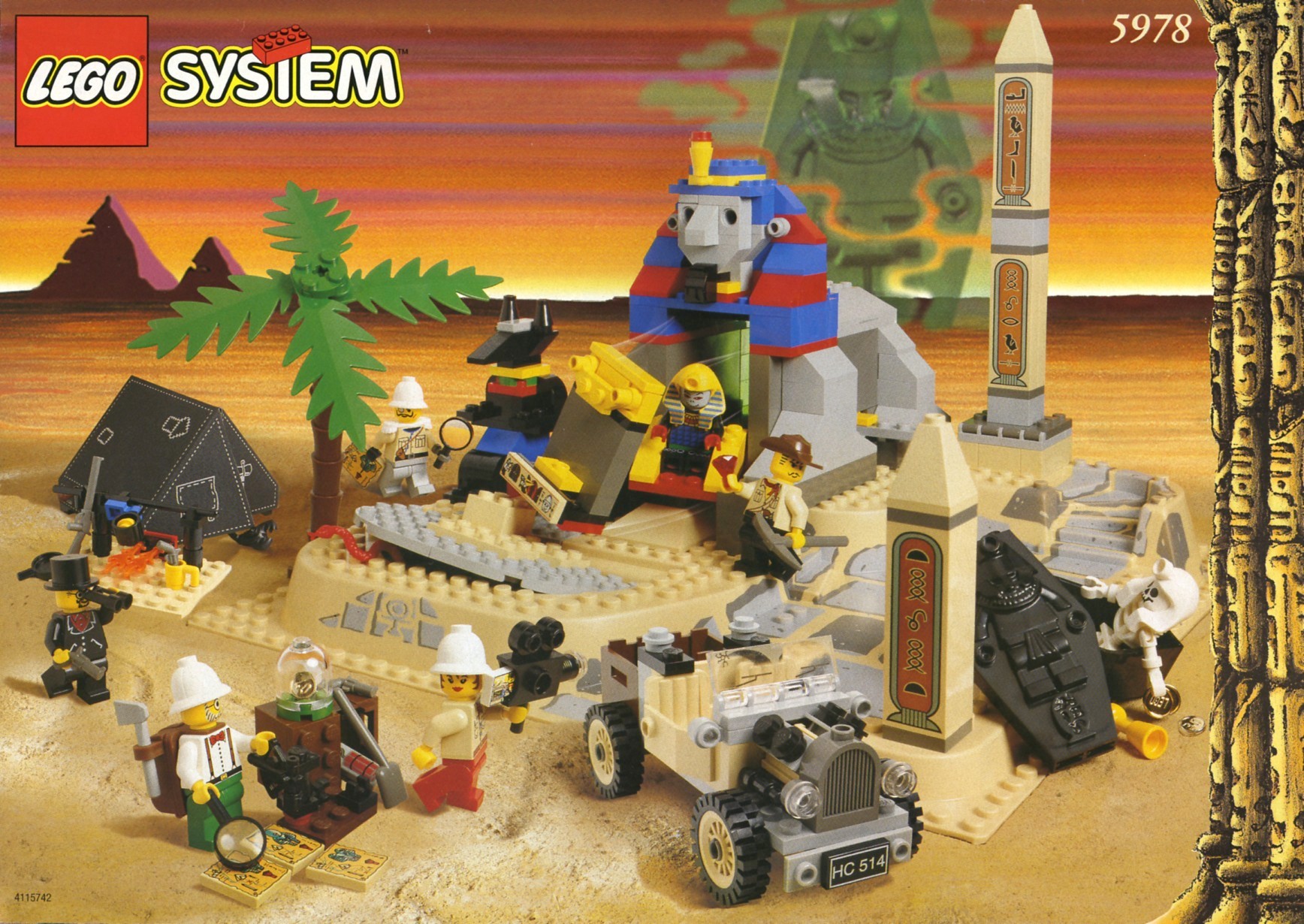 Featured Set Of The Day Sphinx Secret Surprise Brickset Lego Set Guide And Database