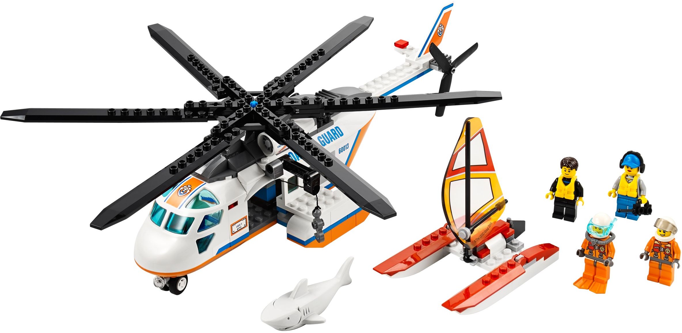 Coast Guard Seaplane Brand New Lego 30225 Promo Set / Polybag City 