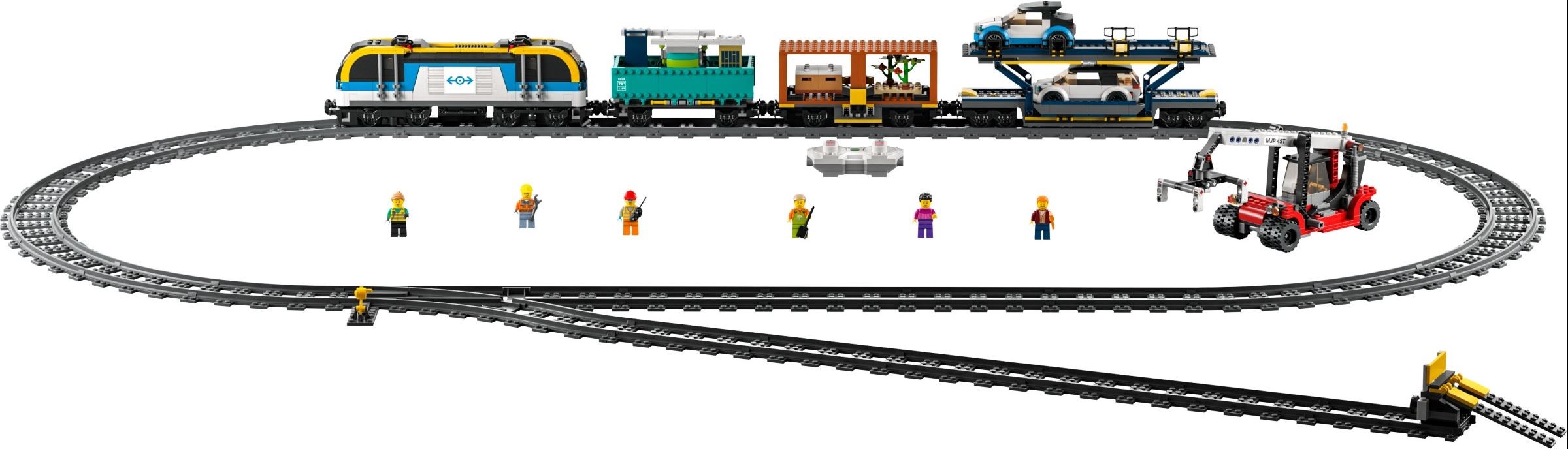 New photos of the 2018 LEGO City Trains sets 60197 and 60198