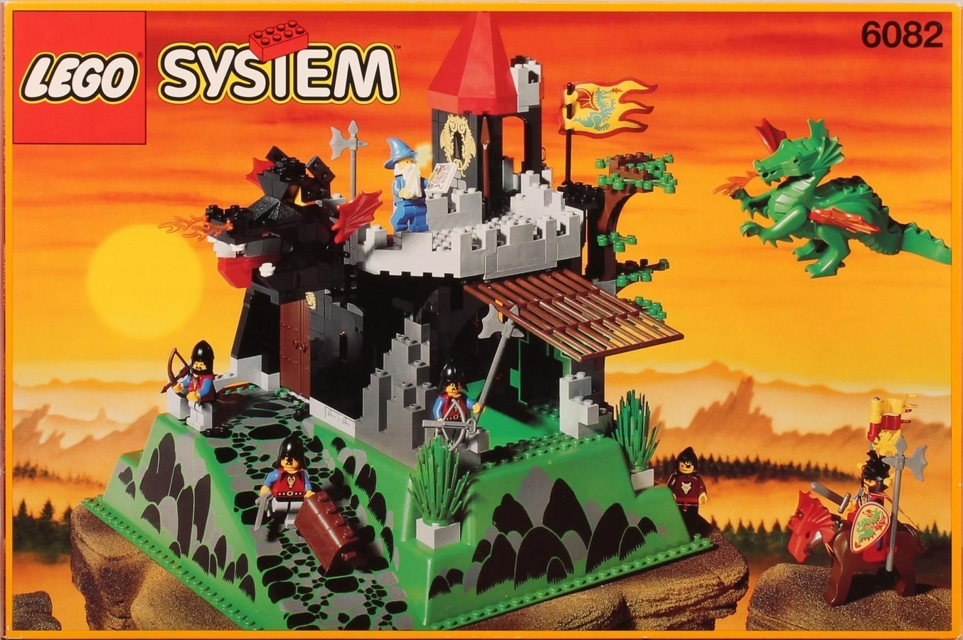 ødemark rysten Crack pot LEGO Castle Dragon Knights | Brickset