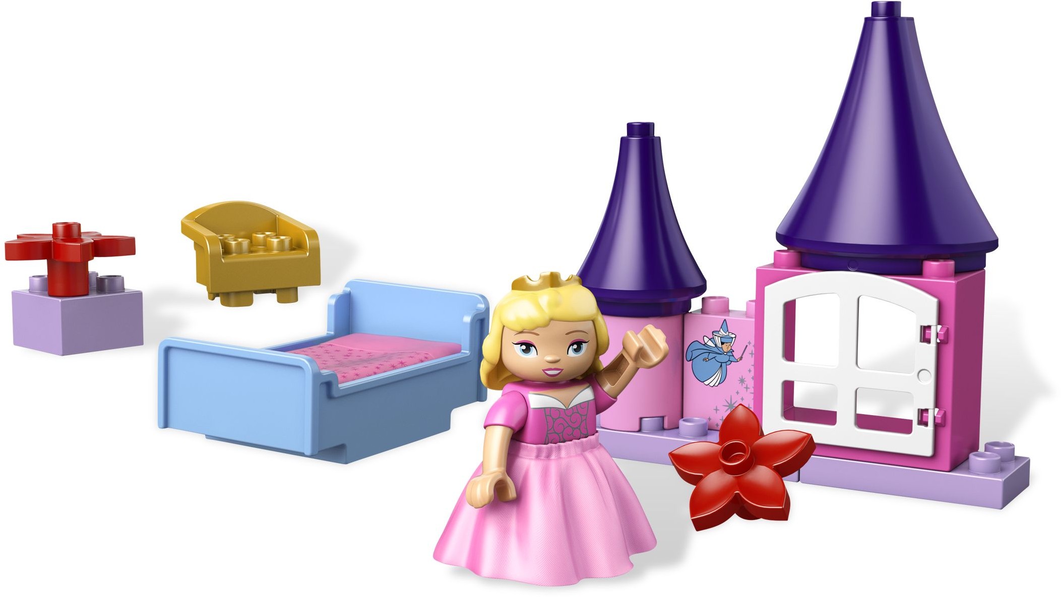 Fisher Price Little People Disney Princess Cinderella & Rapunzel Figures  2012
