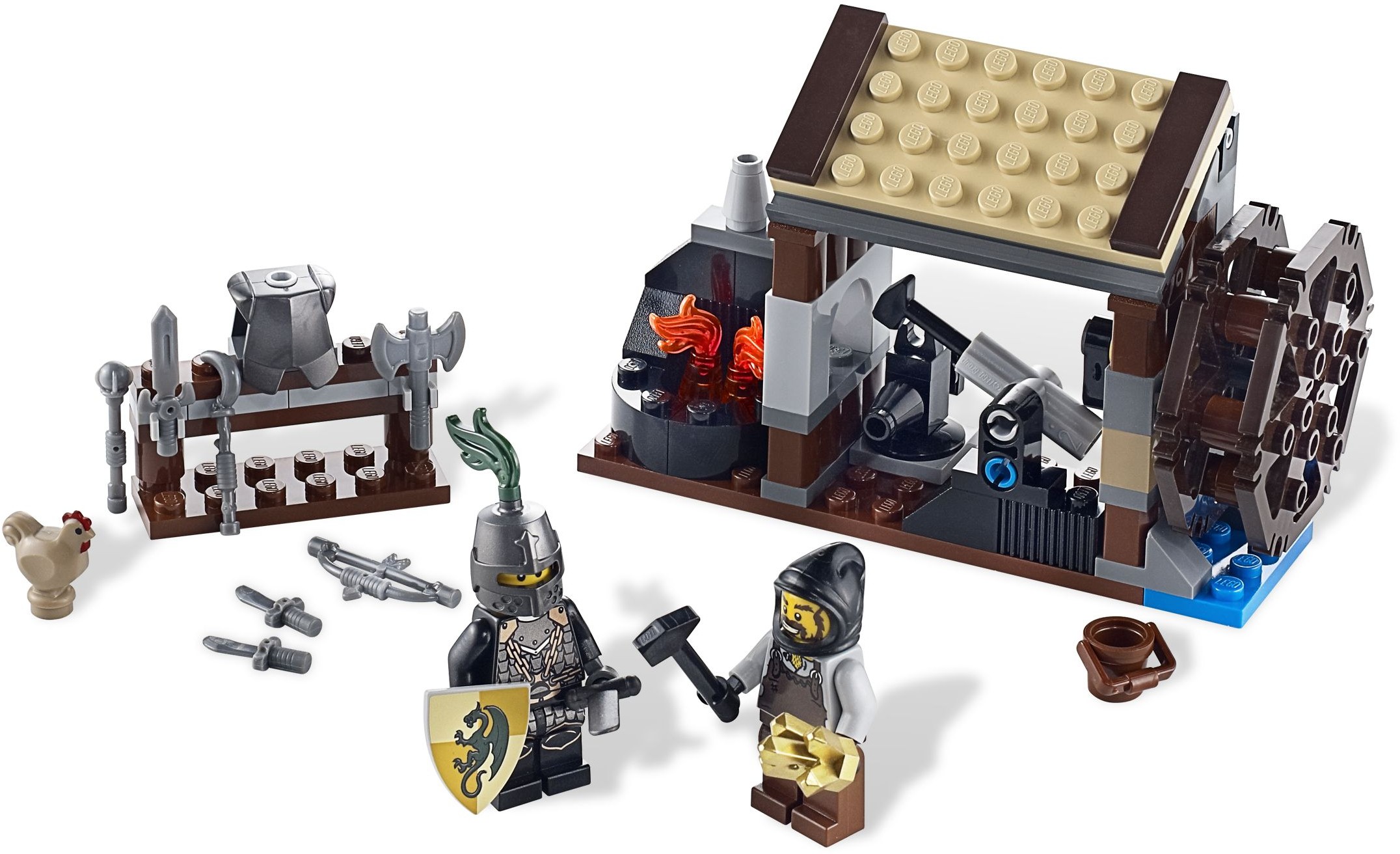 10 NEW LEGO CASTLE KNIGHT MINIFIG LOT Kingdoms figures minifigures people # LEGO
