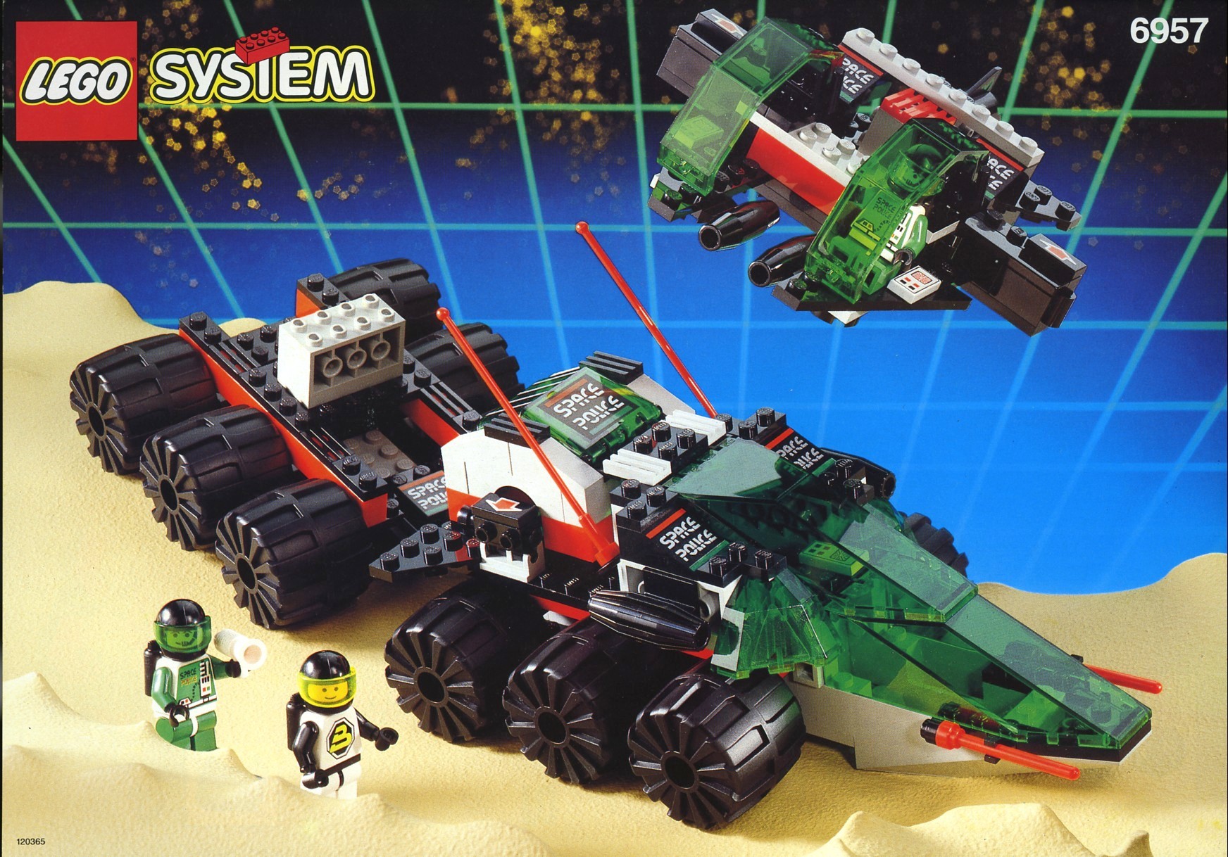 LEGO Sp037 Space Police 2 LEGOLAND 6781 6984 6897 Space SYSTEM Minifigure 