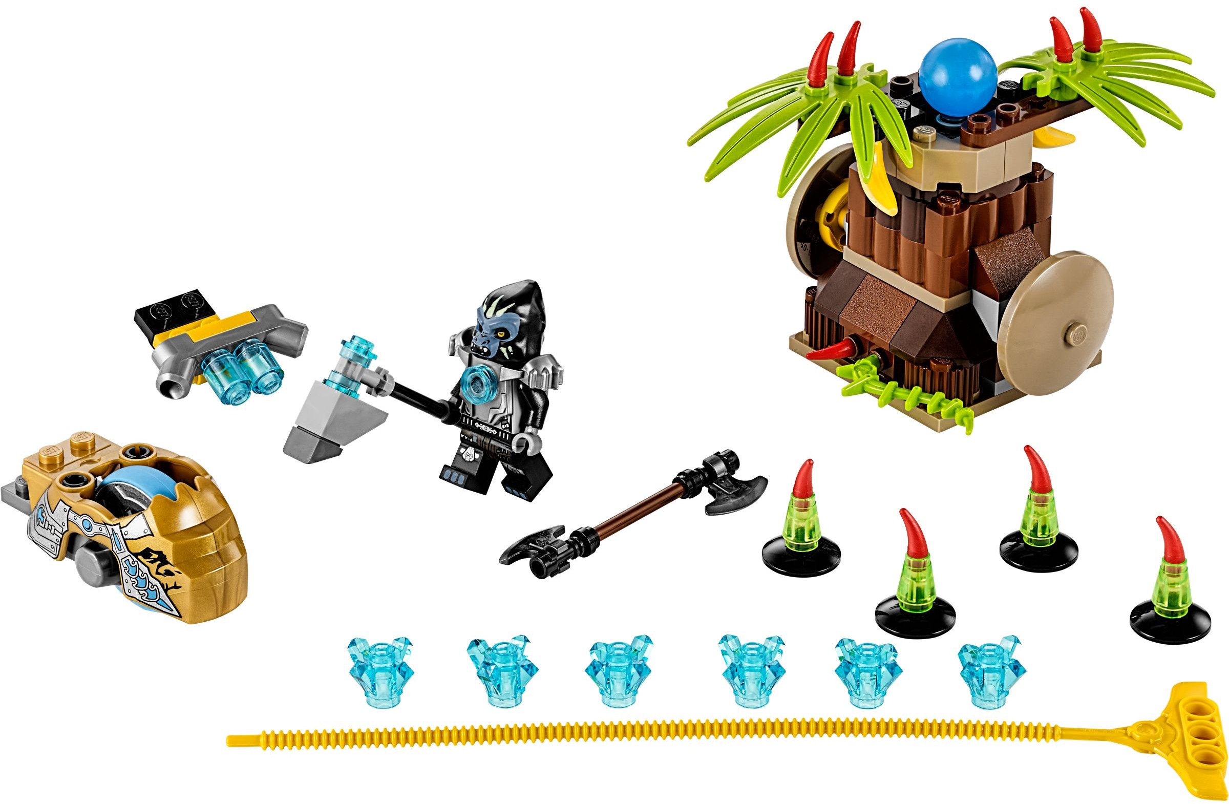 Lego Chima Mini Figure Cragger On Speedorz Stock Photo - Download Image Now  - Chima, Color Image, Cut Out - iStock