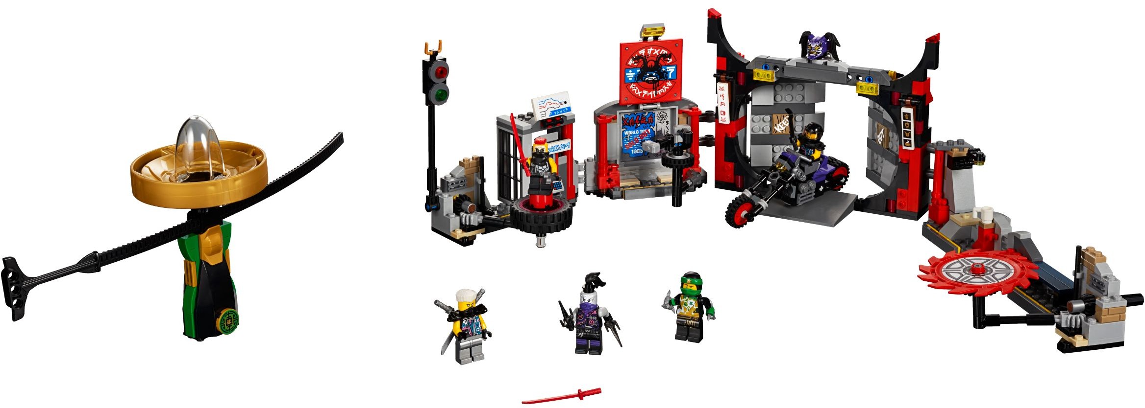 Lego ninjago los online hijos de garmadon sets