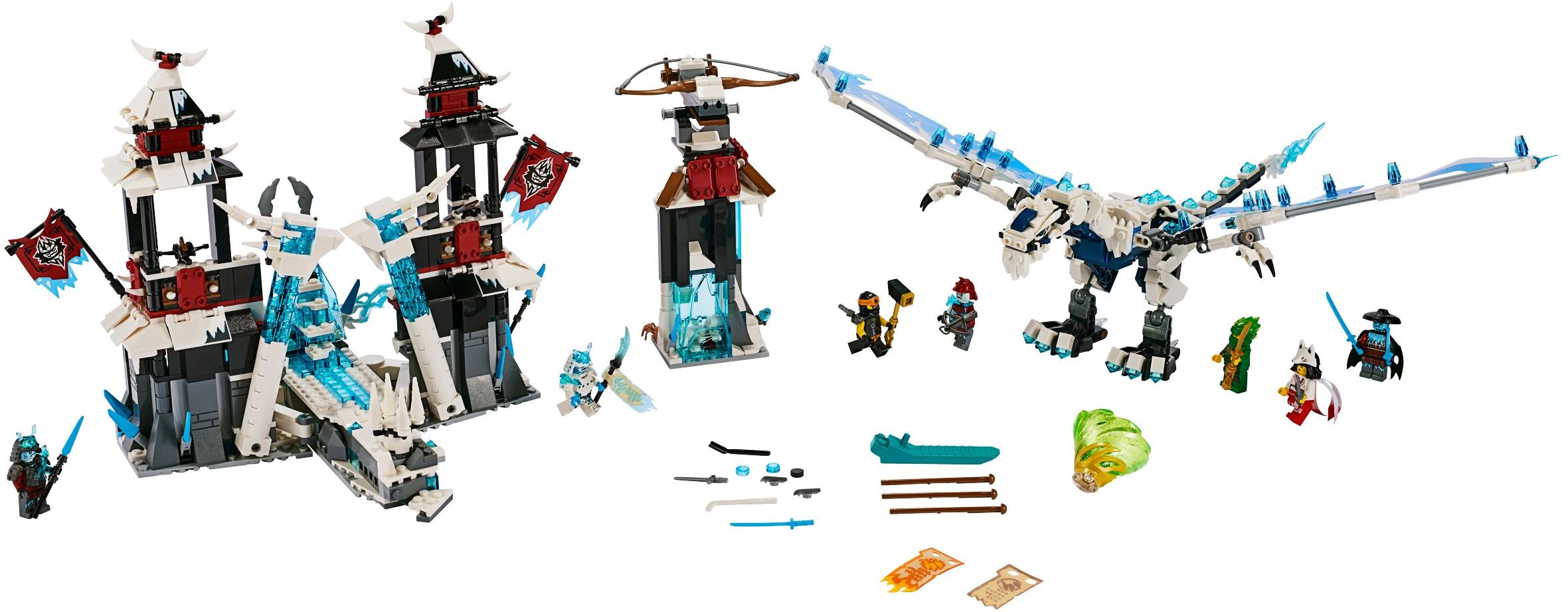 70678 Minifigs Ninjago njo525 LEGO® Blizzard -Schwertmeister 