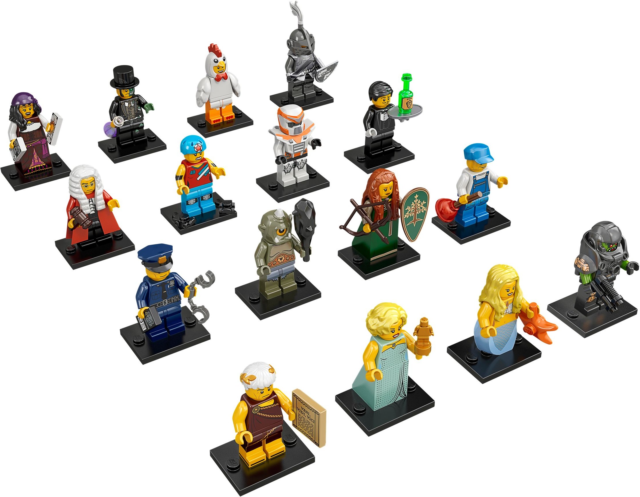 LEGO MINIFIGURES SERIES 9 71000 Judge
