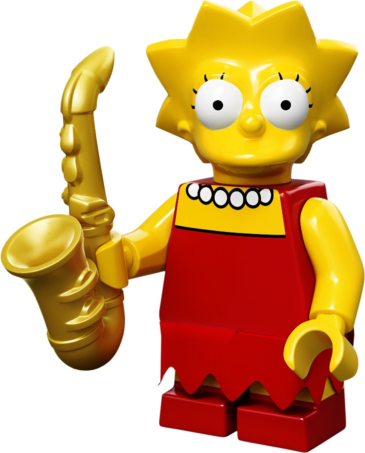 Lego Simpsons Minifigur Serie 1 Itchy 71005-13 SIM019 