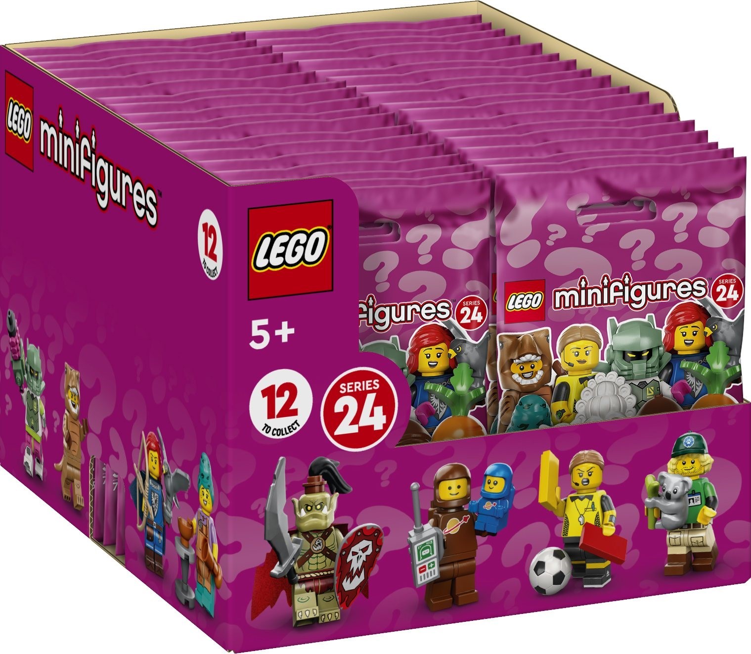 LEGO Minifigures Series 24 6-Pack 66733 Building Toy Set