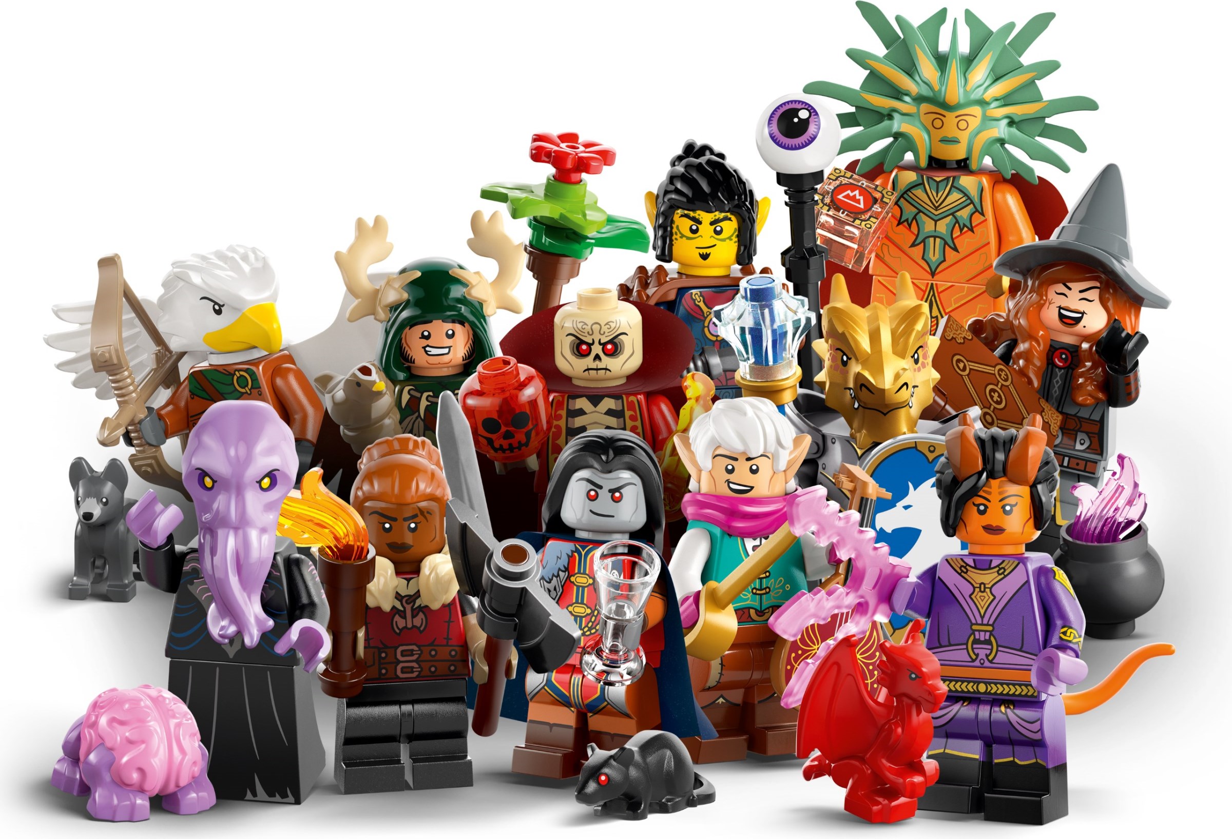 Minifigures Random Lot of newest 52 figures