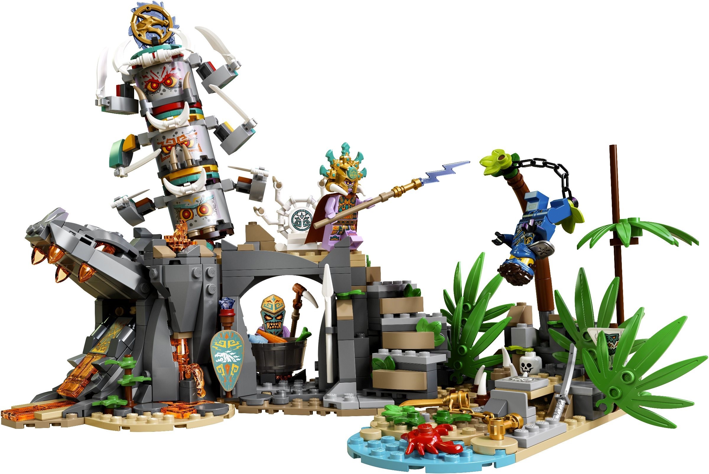 Lego minifigura Ninjago Chief mammatus sets 71747 71748 