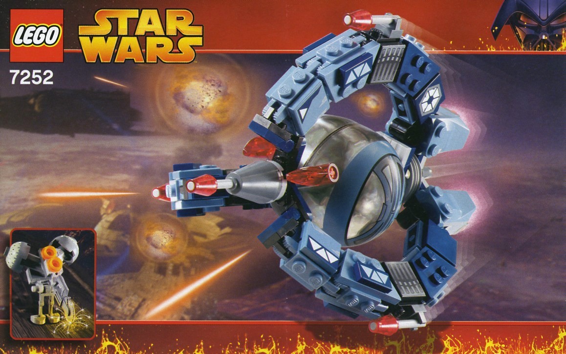 Lego Buzz Droid 7751 7252 7283 with Circular Blade Saw Star Wars Minifigure 