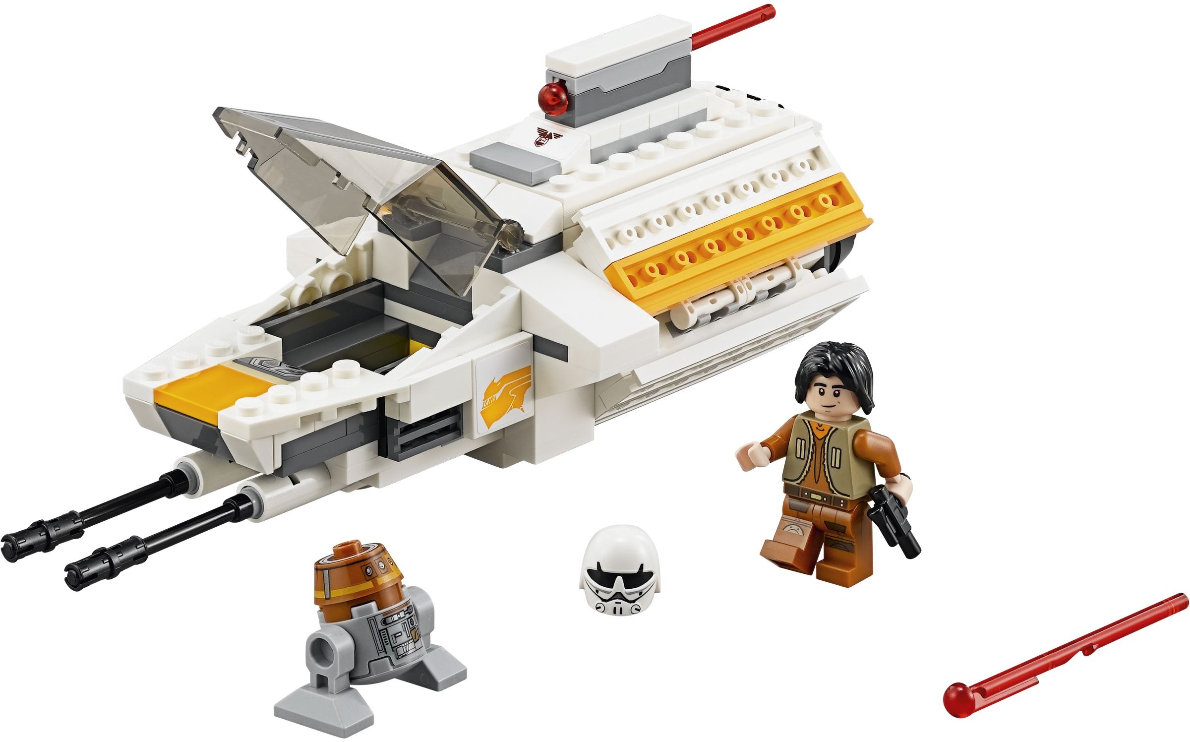 NEW Lego Star Wars Rebels Minifigures Ezra Bridger and C1-10P Chopper 75048!