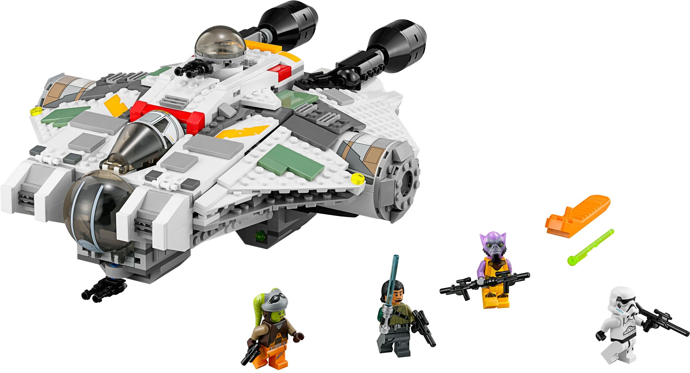 75053-2014 LEGO STAR WARS RARE ZEB ORRELIOS FIGURE FAST GIFT NEW 