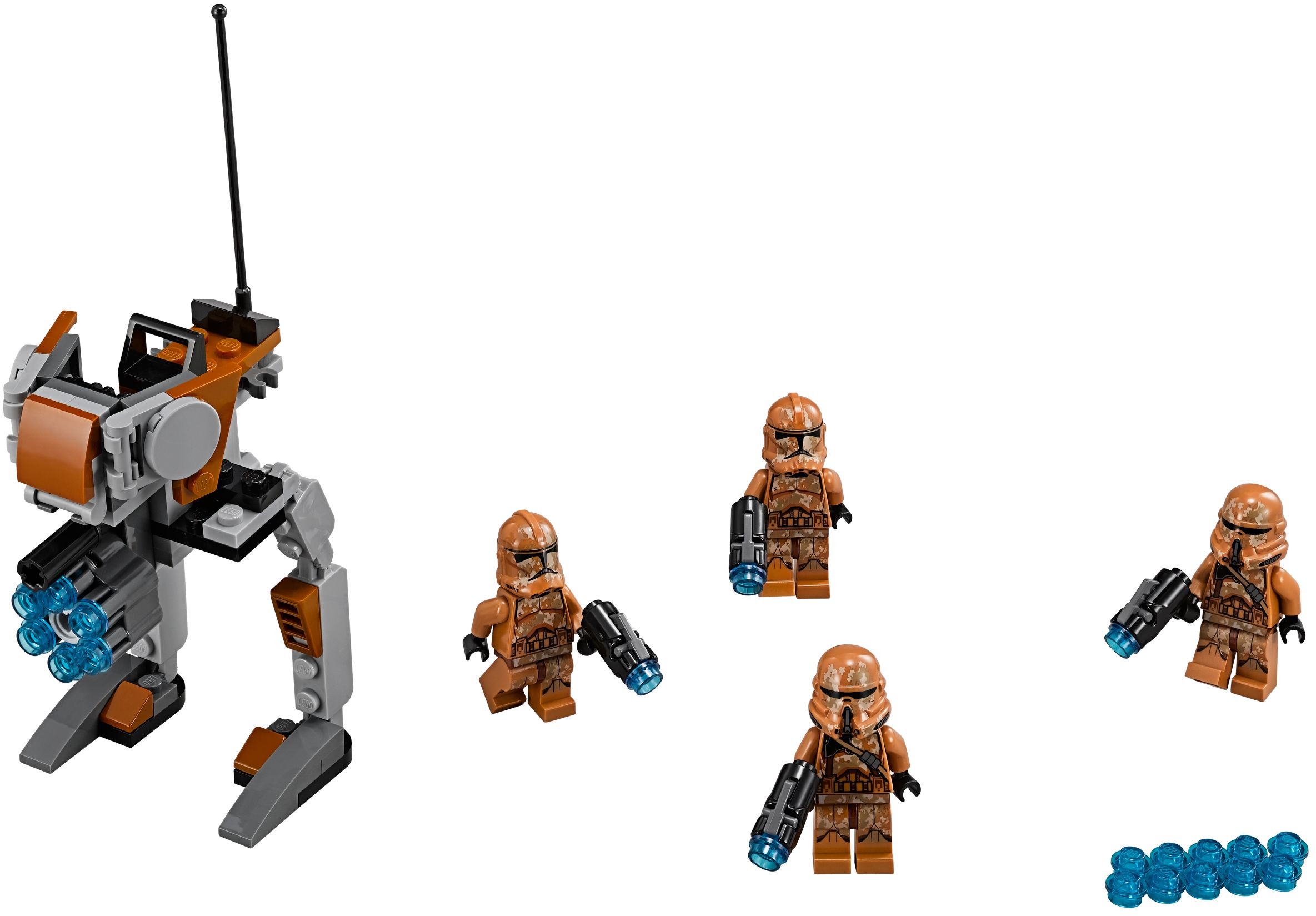 SW0605 Geonosis Airborne Clone Trooper 75089 Lego Star Wars Lego Minifigure 