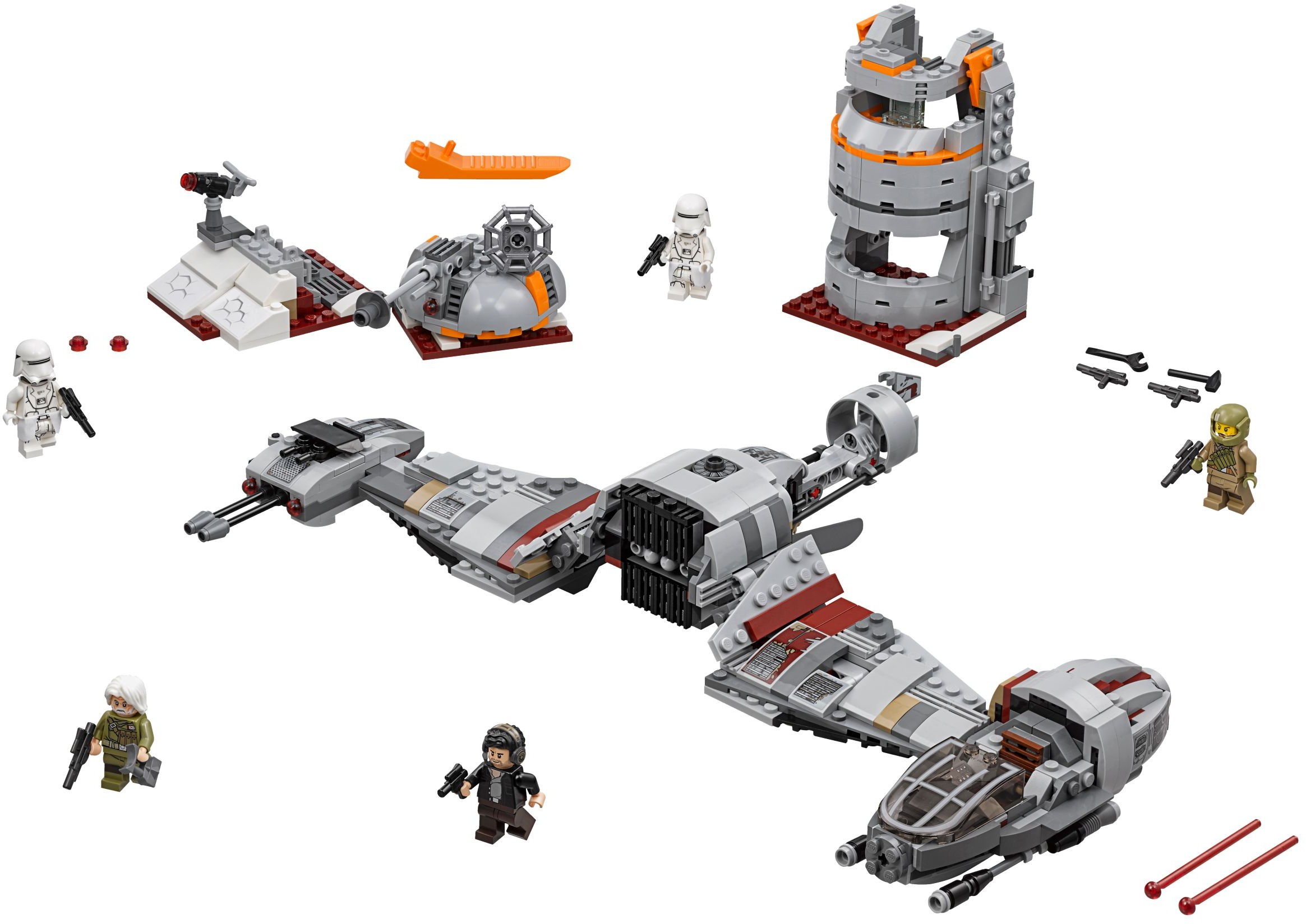 Lego Star Wars Episode VIII The Last Jedi sets