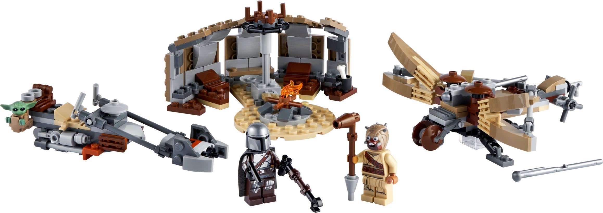 instruction manual only *custom* Lego Star Wars Tatooine Bantha 