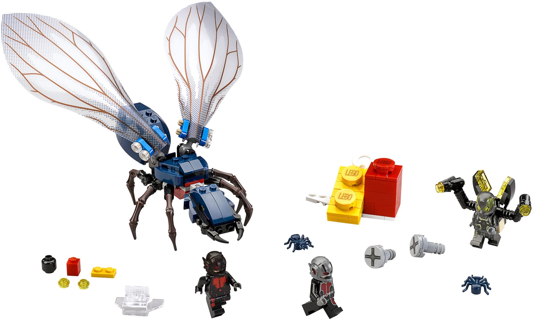 76039 sh202 Genuine LEGO Minifigure Ant-Man Hank Pym Marvel Super Heroes 