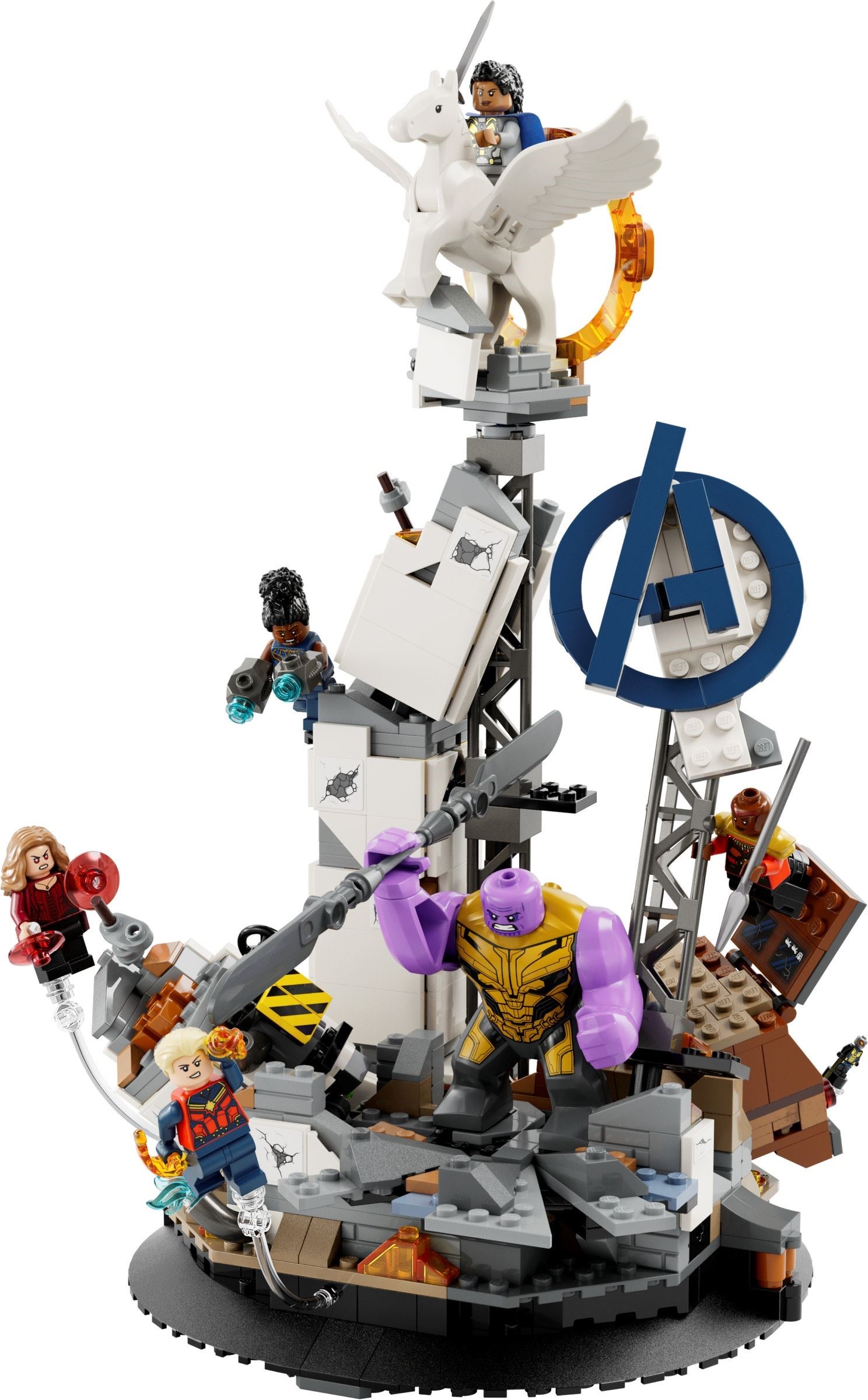 LEGO Marvel Sanctuary II Endgame Battle 76237 Thanos Spaceship Building Toy  (322 Pieces) Gift 2021