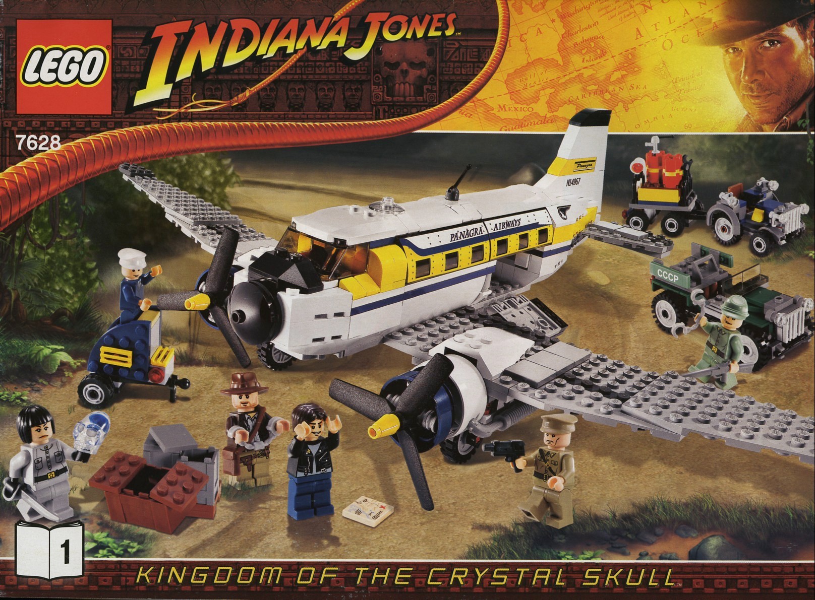 África yermo Amplia gama Indiana Jones | Kingdom of the Crystal Skull | Brickset: LEGO set guide and  database