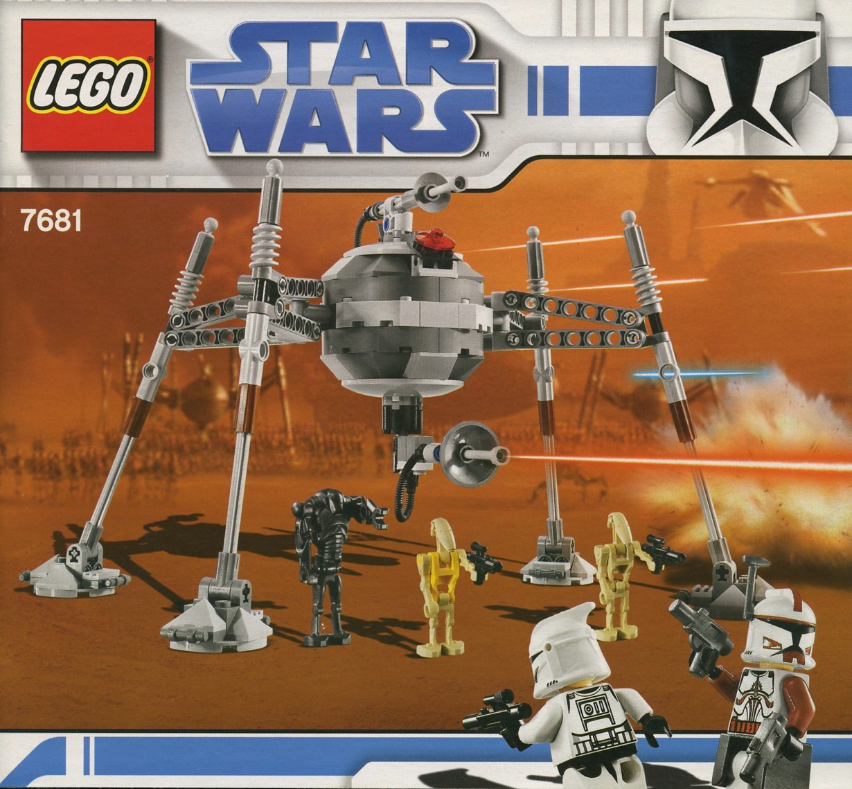 systematisk nægte bygning LEGO minifigures In set 7681-1 Commander Fox | Brickset