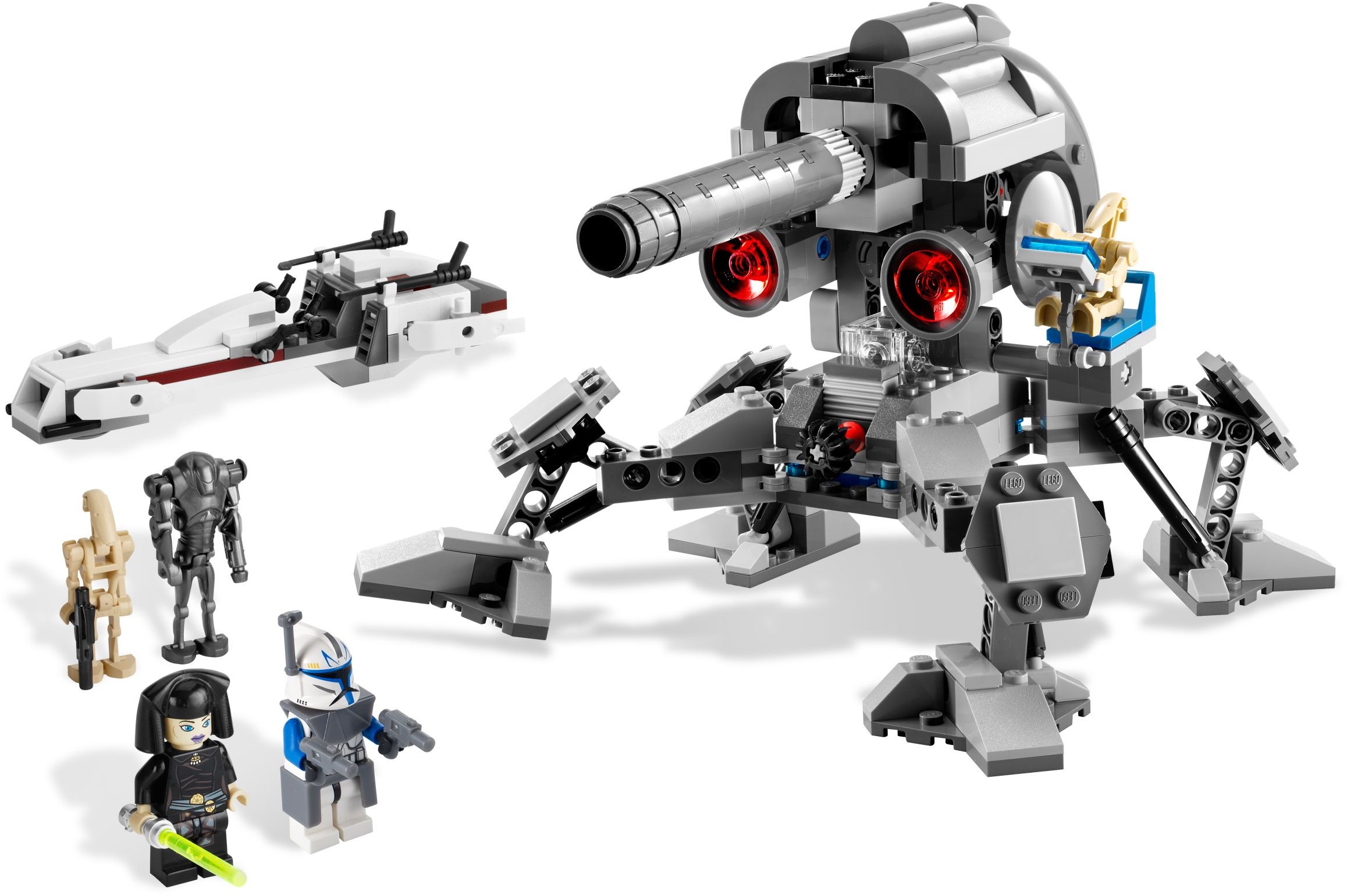 LEGO Star Wars Super Battle Droid with Blaster Arm Minifigure 7869 sw0230 