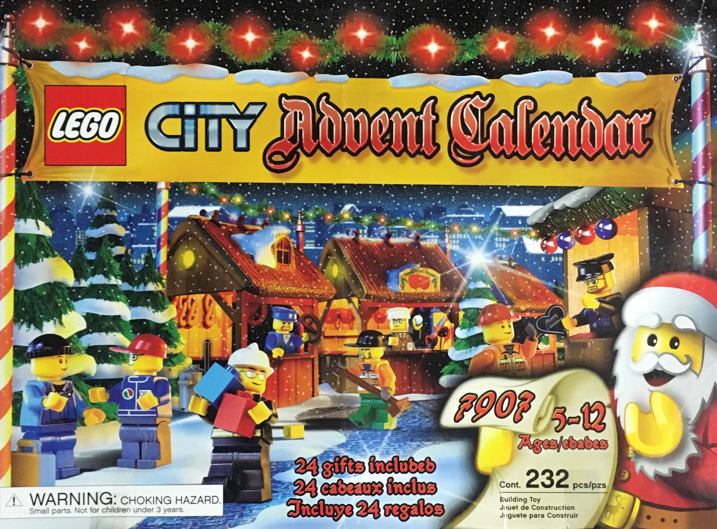 lego city advent calendar set