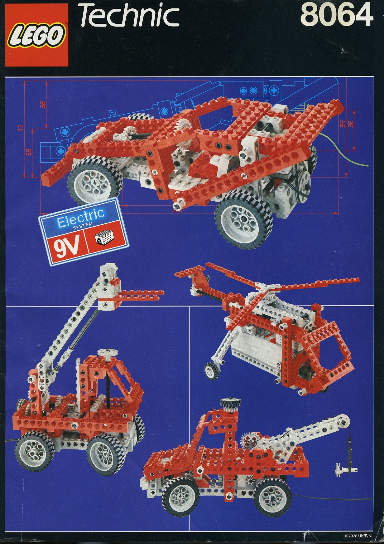 lego technic car 1990s