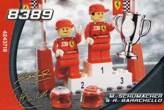 Lego® Instructions F1 Ferrari F2004