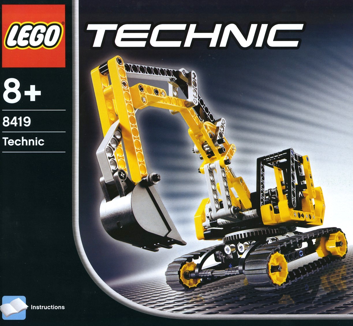 2005 Lego Technic Lochbalken 3x4x7 Orange 2 Stück