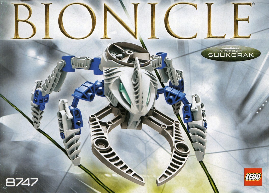 bionicle visorak instructions