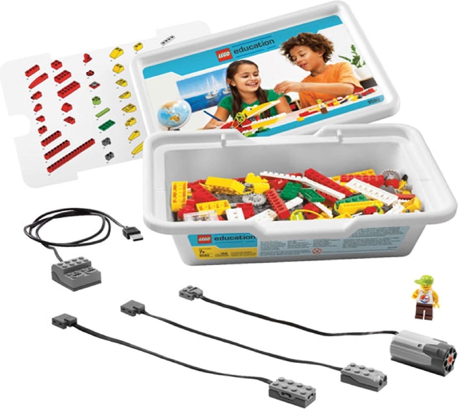 small lego construction set