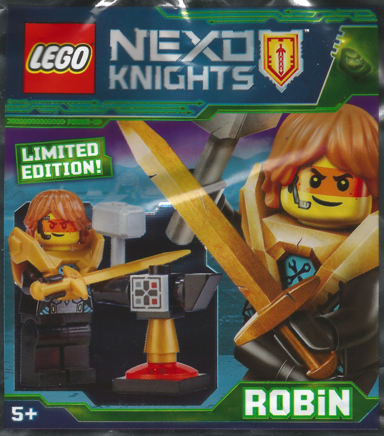 24 mit Robin und Limitierte Karte Magazin Nr LEGO Nexo Knights 