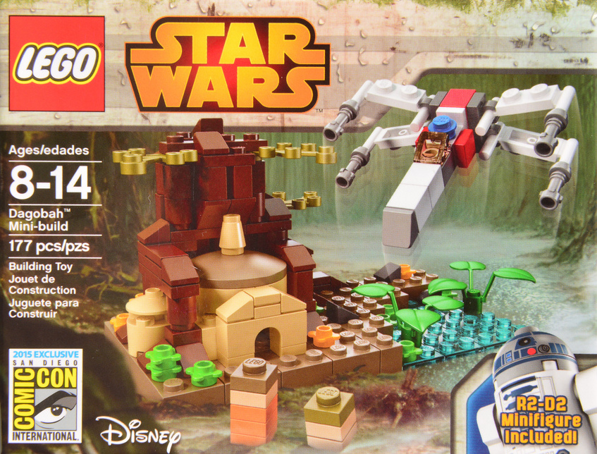 yoda dagobah lego