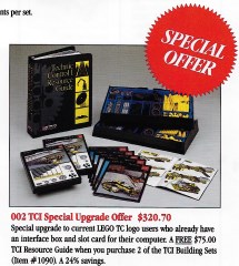 <h1>TCI Special Upgrade Offer</h1><div class='tags floatleft'><a href='/sets/002-11/TCI-Special-Upgrade-Offer'>002-11</a> <a href='/sets/theme-Dacta'>Dacta</a> <a class='subtheme' href='/sets/subtheme-Technic'>Technic</a> <a class='year' href='/sets/theme-Dacta/year-1993'>1993</a> </div><div class='floatright'>©1993 LEGO Group</div>