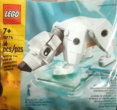 <h1>Polar Bear</h1><div class='tags floatleft'><a href='/sets/11974-1/Polar-Bear'>11974-1</a> <a href='/sets/theme-Creator'>Creator</a> <a class='subtheme' href='/sets/subtheme-Magazine-Gift'>Magazine Gift</a> <a class='year' href='/sets/theme-Creator/year-2023'>2023</a> </div><div class='floatright'>©2023 LEGO Group</div>