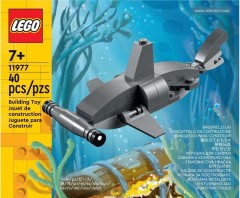 <h1>Hammerhead Shark</h1><div class='tags floatleft'><a href='/sets/11977-1/Hammerhead-Shark'>11977-1</a> <a href='/sets/theme-Creator'>Creator</a> <a class='subtheme' href='/sets/subtheme-Magazine-Gift'>Magazine Gift</a> <a class='year' href='/sets/theme-Creator/year-2023'>2023</a> </div><div class='floatright'>©2023 LEGO Group</div>