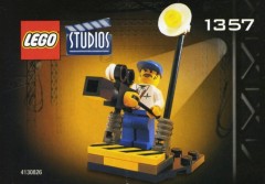 <h1>Cameraman</h1><div class='tags floatleft'><a href='/sets/1357-1/Cameraman'>1357-1</a> <a href='/sets/theme-Studios'>Studios</a> <a class='year' href='/sets/theme-Studios/year-2001'>2001</a> </div><div class='floatright'>©2001 LEGO Group</div>