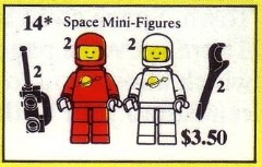 14 Space Mini-Figures