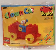 <h1>Clown Car</h1><div class='tags floatleft'><a href='/sets/1559-1/Clown-Car'>1559-1</a> <a href='/sets/theme-Duplo'>Duplo</a> <a class='year' href='/sets/theme-Duplo/year-1990'>1990</a> </div><div class='floatright'>©1990 LEGO Group</div>