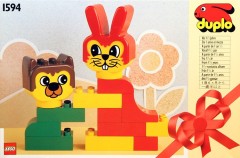 <h1>Rabbit and Bear Friend</h1><div class='tags floatleft'><a href='/sets/1594-1/Rabbit-and-Bear-Friend'>1594-1</a> <a href='/sets/theme-Duplo'>Duplo</a> <a class='year' href='/sets/theme-Duplo/year-1992'>1992</a> </div><div class='floatright'>©1992 LEGO Group</div>