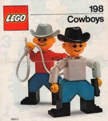 <h1>Cowboys</h1><div class='tags floatleft'><a href='/sets/198-1/Cowboys'>198-1</a> <a href='/sets/theme-Building-Set-with-People'>Building Set with People</a> <a class='year' href='/sets/theme-Building-Set-with-People/year-1977'>1977</a> </div><div class='floatright'>©1977 LEGO Group</div>